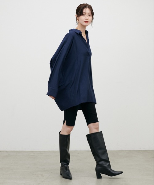 LARUTA（ラルータ）の「【LARUTA】［Web限定］ストレッチツイルショートカプリパンツ（その他パンツ・レディース・ブラック・FREE）」の9枚目の写真