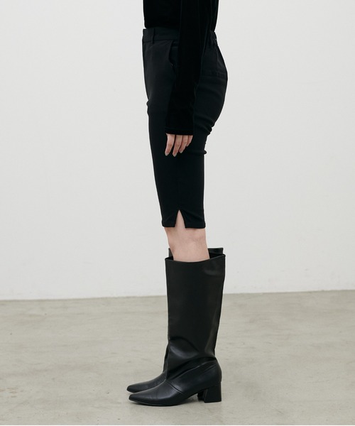LARUTA（ラルータ）の「【LARUTA】［Web限定］ストレッチツイルショートカプリパンツ（その他パンツ・レディース・ブラック・FREE）」の12枚目の写真