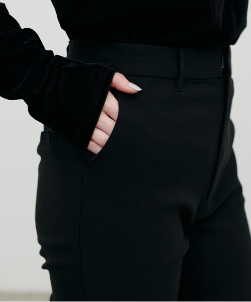 LARUTA（ラルータ）の「【LARUTA】［Web限定］ストレッチツイルショートカプリパンツ（その他パンツ・レディース・ブラック・FREE）」の15枚目の写真