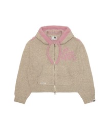 AAPE ZIP UP HOODIE KNIT