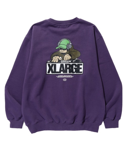 XLARGE(エクストララージ)の「APE SELECTAH CREWNECK SWEATSHIRT(スウェット・メンズ・ブラック/アッシュ・XL/L/M/S)」の7枚目の写真