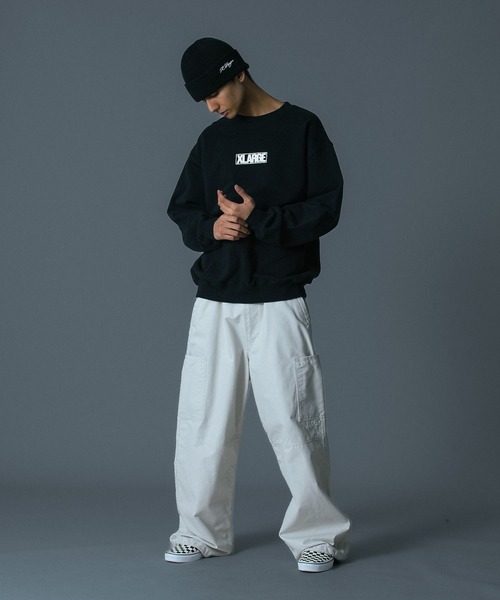 XLARGE(エクストララージ)の「APE SELECTAH CREWNECK SWEATSHIRT(スウェット・メンズ・ブラック/アッシュ・XL/L/M/S)」の12枚目の写真