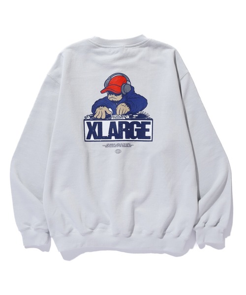 XLARGE(エクストララージ)の「APE SELECTAH CREWNECK SWEATSHIRT(スウェット・メンズ・ブラック/アッシュ・XL/L/M/S)」の9枚目の写真