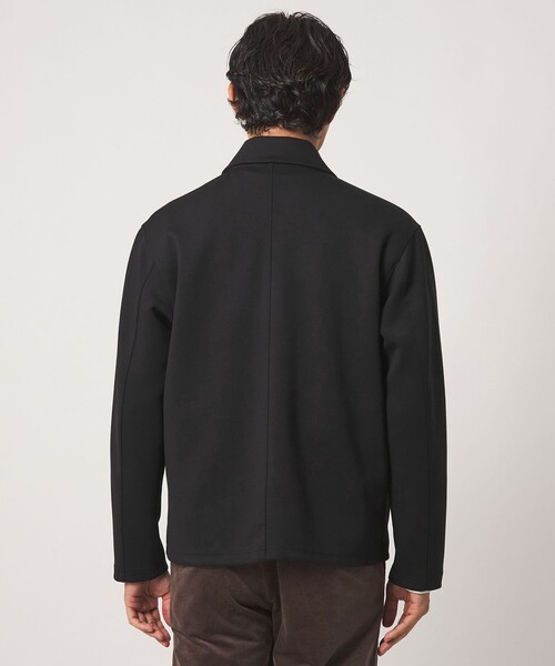 A DAY IN THE LIFE UNITED ARROWS（アデイインザライフユナイテッドアローズ）の「シャイニー ダンボールニット リラックス ブルゾン＜A DAY IN THE LIFE＞（ブルゾン・メンズ・ブラック/ダークブラウン・M/L）」の8枚目の写真