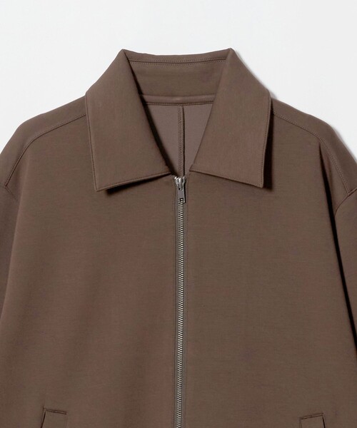A DAY IN THE LIFE UNITED ARROWS（アデイインザライフユナイテッドアローズ）の「シャイニー ダンボールニット リラックス ブルゾン＜A DAY IN THE LIFE＞（ブルゾン・メンズ・ブラック/ダークブラウン・M/L）」の10枚目の写真