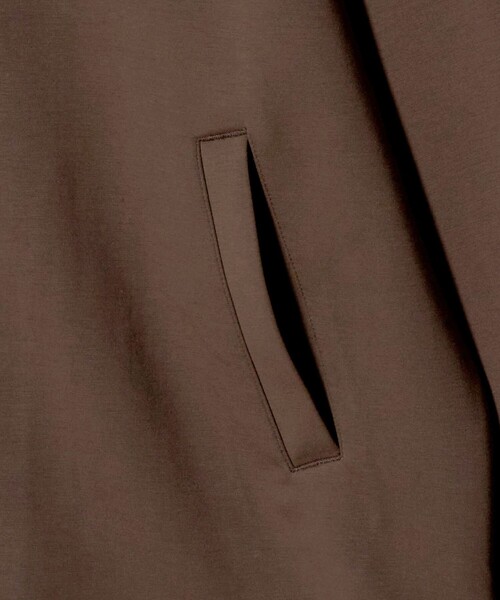 A DAY IN THE LIFE UNITED ARROWS（アデイインザライフユナイテッドアローズ）の「シャイニー ダンボールニット リラックス ブルゾン＜A DAY IN THE LIFE＞（ブルゾン・メンズ・ブラック/ダークブラウン・M/L）」の12枚目の写真