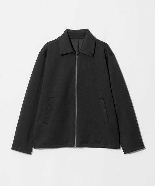 A DAY IN THE LIFE UNITED ARROWS（アデイインザライフユナイテッドアローズ）の「シャイニー ダンボールニット リラックス ブルゾン＜A DAY IN THE LIFE＞（ブルゾン・メンズ・ブラック/ダークブラウン・M/L）」の15枚目の写真