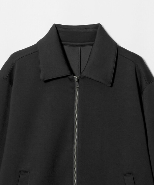 A DAY IN THE LIFE UNITED ARROWS（アデイインザライフユナイテッドアローズ）の「シャイニー ダンボールニット リラックス ブルゾン＜A DAY IN THE LIFE＞（ブルゾン・メンズ・ブラック/ダークブラウン・M/L）」の16枚目の写真