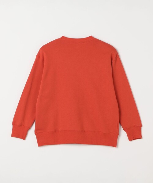 Champion(チャンピオン)の「Champion: クルーネック カレッジライク プリント ロゴ スウェット<KIDS>(スウェット・キッズ・ナチュラル/グレー/ブラック/オレンジ・120/130/140/150/160)」の5枚目の写真