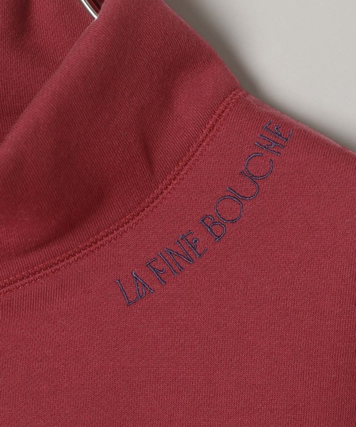 A part by（アパートバイ）の「【LA FINE BOUCHEコラボ】ハーフZIPスウェット（スウェット・レディース・グリーン系その他5/レッド系その他6/ライトグレー・FREE）」の11枚目の写真
