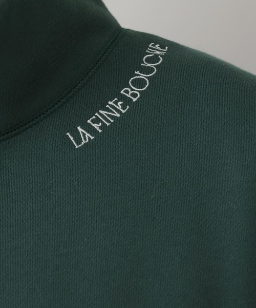 A part by（アパートバイ）の「【LA FINE BOUCHEコラボ】ハーフZIPスウェット（スウェット・レディース・グリーン系その他5/レッド系その他6/ライトグレー・FREE）」の21枚目の写真