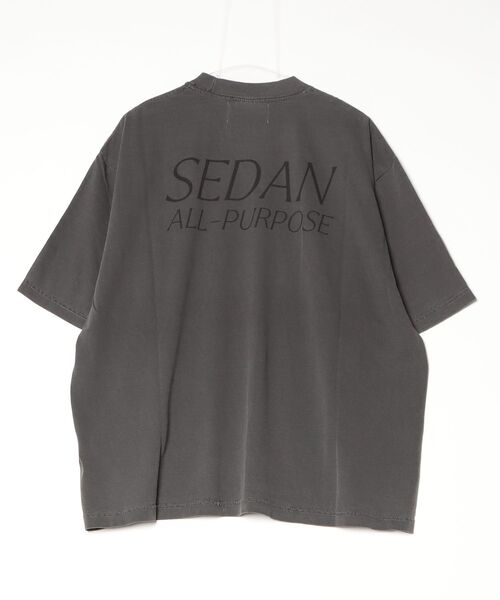 SEDAN ALL-PURPOSE（セダンオールパーパス）の「SEDAN ALL-PURPOSE / セダン オールパーパス：Garment Dyed S/S Tee：SD26S-CT13[PIE]（Tシャツ/カットソー・メンズ・グレー・M/L）」の2枚目の写真
