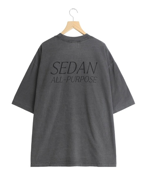 SEDAN ALL-PURPOSE（セダンオールパーパス）の「SEDAN ALL-PURPOSE / セダン オールパーパス：Garment Dyed S/S Tee：SD26S-CT13[PIE]（Tシャツ/カットソー・メンズ・グレー・M/L）」の3枚目の写真