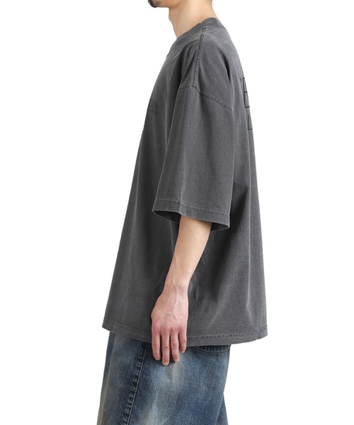 SEDAN ALL-PURPOSE（セダンオールパーパス）の「SEDAN ALL-PURPOSE / セダン オールパーパス：Garment Dyed S/S Tee：SD26S-CT13[PIE]（Tシャツ/カットソー・メンズ・グレー・M/L）」の7枚目の写真