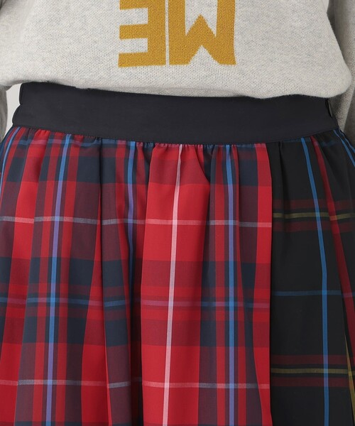 Afternoon Tea(アフタヌーンティー)の「切替ギャザースカート/Afternoon Tea Original Tartans(スカート・レディース・マルチ・MEDIUM)」の6枚目の写真