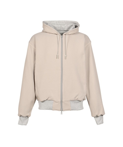 DAIWA PIER39（ダイワピア39）の「TECH SWEAT DOUBLE FACE PARKA（パーカー・メンズ・グレー/ライトブラウン・MEDIUM/SMALL）」の7枚目の写真