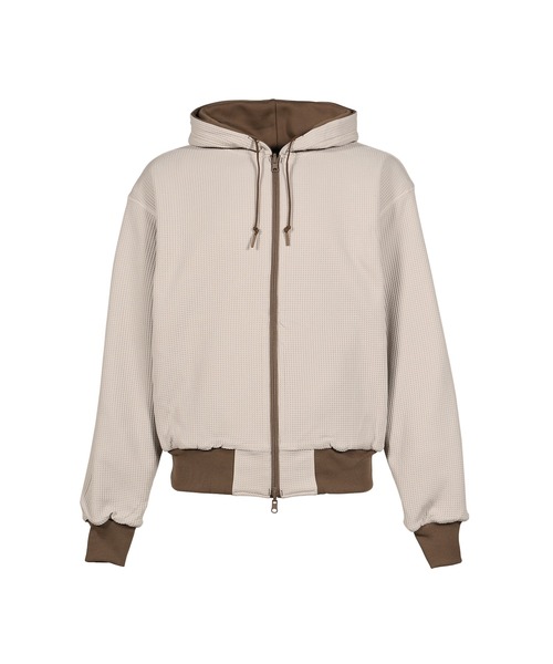 DAIWA PIER39（ダイワピア39）の「TECH SWEAT DOUBLE FACE PARKA（パーカー・メンズ・グレー/ライトブラウン・MEDIUM/SMALL）」の16枚目の写真