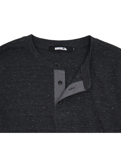 MEA（メア）の「サーマルポケットロングスリーブ [チャコール]（Tシャツ/カットソー・レディース・その他・2/3）」の3枚目の写真