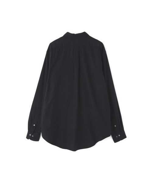 Y(ワイ)の「Y / ORGANIC COTTON / TENCEL BRUSHED TWILL SH(シャツ/ブラウス・メンズ・ネイビー/ホワイト・MEDIUM/LARGE/SMALL)」の15枚目の写真