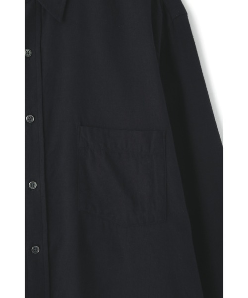 Y(ワイ)の「Y / ORGANIC COTTON / TENCEL BRUSHED TWILL SH(シャツ/ブラウス・メンズ・ネイビー/ホワイト・MEDIUM/LARGE/SMALL)」の18枚目の写真