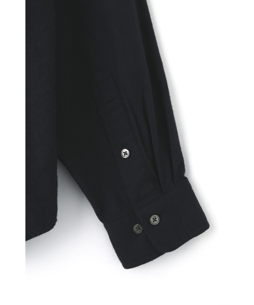 Y(ワイ)の「Y / ORGANIC COTTON / TENCEL BRUSHED TWILL SH(シャツ/ブラウス・メンズ・ネイビー/ホワイト・MEDIUM/LARGE/SMALL)」の20枚目の写真