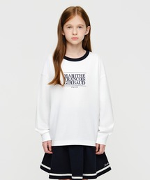 MARITHE + FRANCOIS GIRBAUD（マリテフランソワジルボー）の「KIDS CLASSIC LOGO LONG SLEEVE RINGER TEE（Tシャツ/カットソー）」