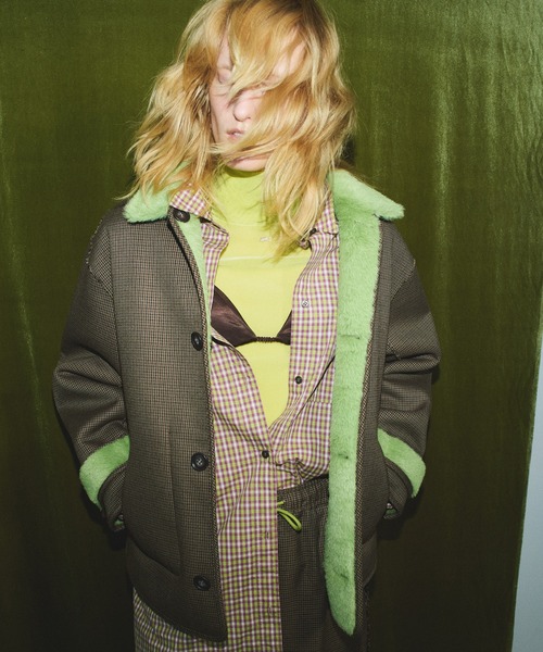 MAISON SPECIAL(メゾンスペシャル)の「【26WINTER PRE-ORDER】Reversible Boa Coat/リバーシブルボアコート(その他アウター・レディース・ブラック/ベージュ/ブラウン・FREE)」の1枚目の写真