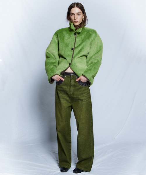 MAISON SPECIAL(メゾンスペシャル)の「【26WINTER PRE-ORDER】Reversible Boa Coat/リバーシブルボアコート(その他アウター・レディース・ブラック/ベージュ/ブラウン・FREE)」の21枚目の写真