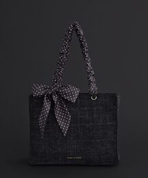 Maison de FLEUR｜メゾンドフルールのトートバッグ（ツイード）通販