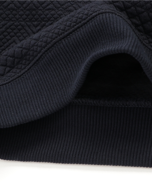 GLOBAL WORK(グローバルワーク)の「【キッズ】キルトキリカエスウェットプルオーバー長袖/732917(スウェット・キッズ・ホワイト/カーキ/ネイビー・X-LARGE/MEDIUM/SMALL/LARGE)」の10枚目の写真