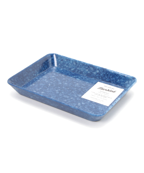 HIGHTIDE（ハイタイド）の「Marbled Melamine Desk Tray マーブル メラミン デスクトレイ トレー ミニ (S)（収納グッズ・レディース・マスタード/ネイビー/グレー/ダークグリーン/ブラック/アイボリー・FREE）」の21枚目の写真