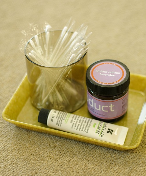 HIGHTIDE（ハイタイド）の「Marbled Melamine Desk Tray マーブル メラミン デスクトレイ トレー ミニ (S)（収納グッズ・レディース・マスタード/ネイビー/グレー/ダークグリーン/ブラック/アイボリー・FREE）」の22枚目の写真