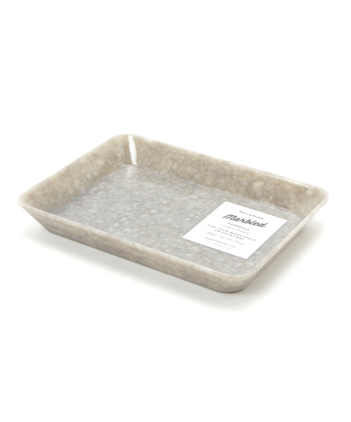 HIGHTIDE（ハイタイド）の「Marbled Melamine Desk Tray マーブル メラミン デスクトレイ トレー ミニ (S)（収納グッズ・レディース・マスタード/ネイビー/グレー/ダークグリーン/ブラック/アイボリー・FREE）」の8枚目の写真