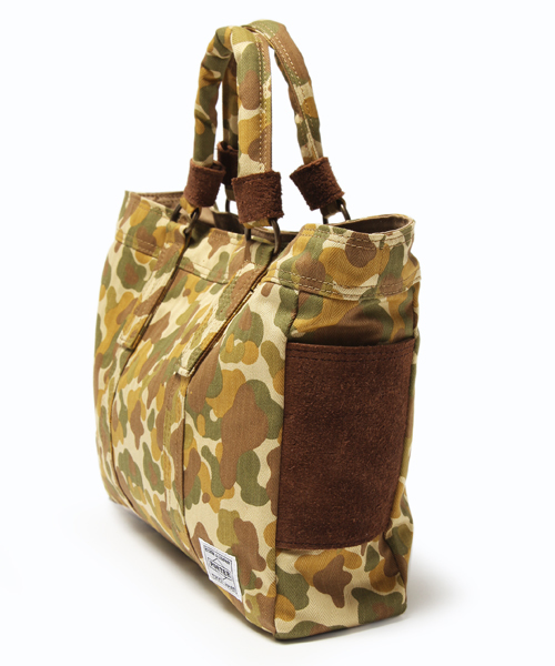 PORTER × BEAMS トートバッグ カモフラ タンカー ☆希少☆【PORTER × BEAMS】 トートバッグ カモフラ タンカー BEAMS x