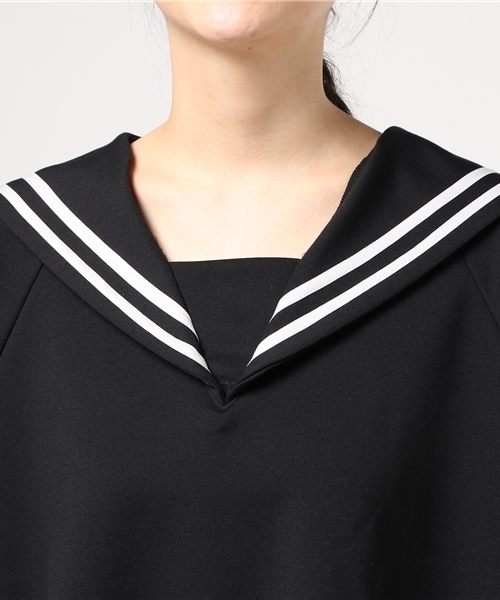 Candy Stripper（キャンディストリッパー）の「GLOOMY SAILOR TOPS（Tシャツ/カットソー・レディース・ブラック・2）」の5枚目の写真