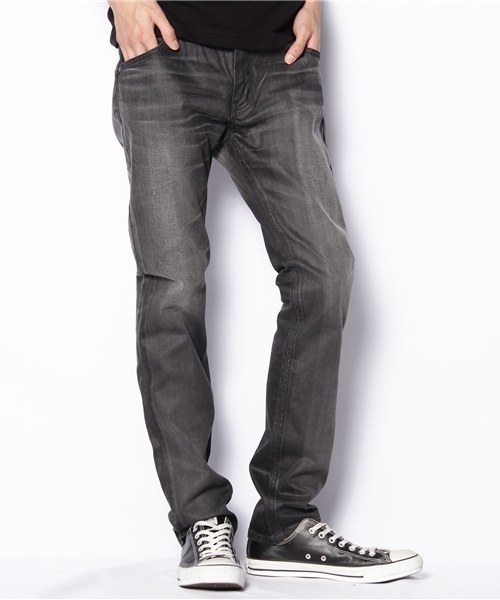 SHIPS JET BLUE（シップスジェットブルー）の「LEE: スキニージェギンスパンツ（その他パンツ・メンズ・ダークグレー/コバルトブルー/ブラック/ネイビー/グレー/ベージュ/オリーブ・MEDIUM/SMALL/LARGE）」の3枚目の写真