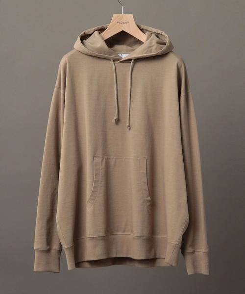 BEAUTY&YOUTH UNITED ARROWS（ビューティーアンドユースユナイテッドアローズ）の「BY ライトスウェット ビッグ パーカー ◆（パーカー・メンズ・オレンジ/ネイビー/ベージュ・LARGE/MEDIUM/SMALL/X-LARGE）」の2枚目の写真