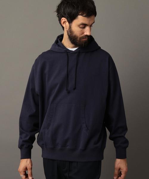 BEAUTY&YOUTH UNITED ARROWS（ビューティーアンドユースユナイテッドアローズ）の「BY ライトスウェット ビッグ パーカー ◆（パーカー・メンズ・オレンジ/ネイビー/ベージュ・LARGE/MEDIUM/SMALL/X-LARGE）」の18枚目の写真