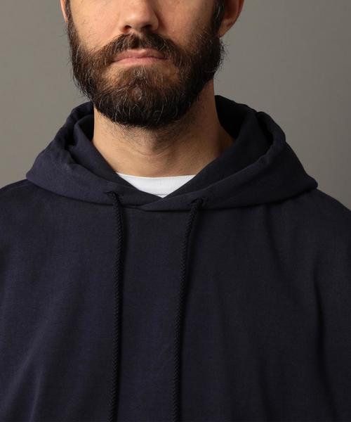 BEAUTY&YOUTH UNITED ARROWS（ビューティーアンドユースユナイテッドアローズ）の「BY ライトスウェット ビッグ パーカー ◆（パーカー・メンズ・オレンジ/ネイビー/ベージュ・LARGE/MEDIUM/SMALL/X-LARGE）」の19枚目の写真