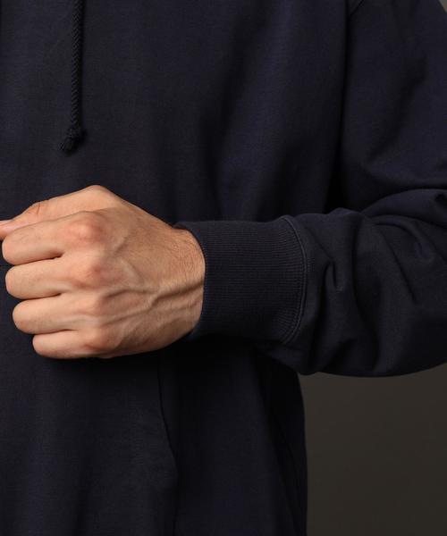 BEAUTY&YOUTH UNITED ARROWS（ビューティーアンドユースユナイテッドアローズ）の「BY ライトスウェット ビッグ パーカー ◆（パーカー・メンズ・オレンジ/ネイビー/ベージュ・LARGE/MEDIUM/SMALL/X-LARGE）」の22枚目の写真