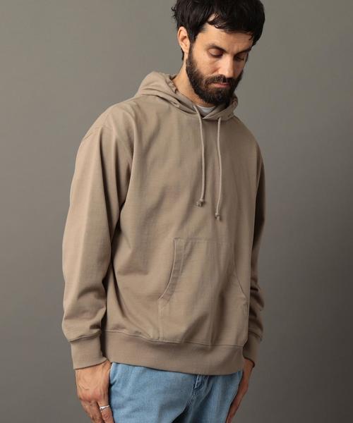 BEAUTY&YOUTH UNITED ARROWS（ビューティーアンドユースユナイテッドアローズ）の「BY ライトスウェット ビッグ パーカー ◆（パーカー・メンズ・オレンジ/ネイビー/ベージュ・LARGE/MEDIUM/SMALL/X-LARGE）」の16枚目の写真