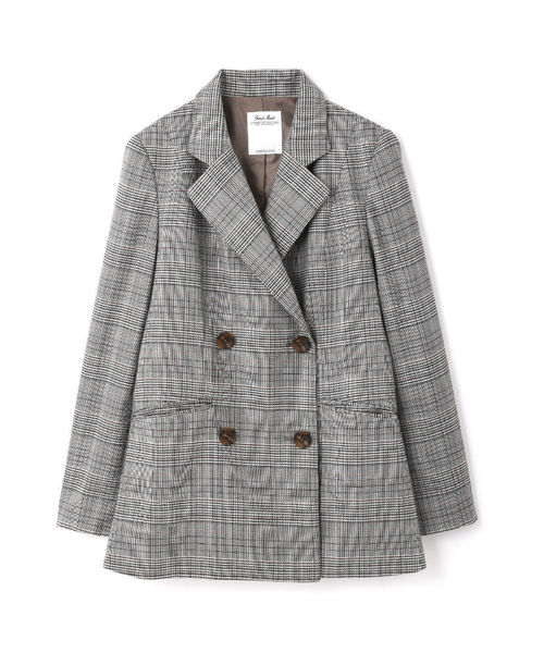 FREE'S MART（フリーズマート）の「グレンチェックＷボタンジャケット【セットアップ対応商品】 （テーラードジャケット・レディース・ブラウン系その他/グレー系その他/ダークグレー・FREE）」の22枚目の写真