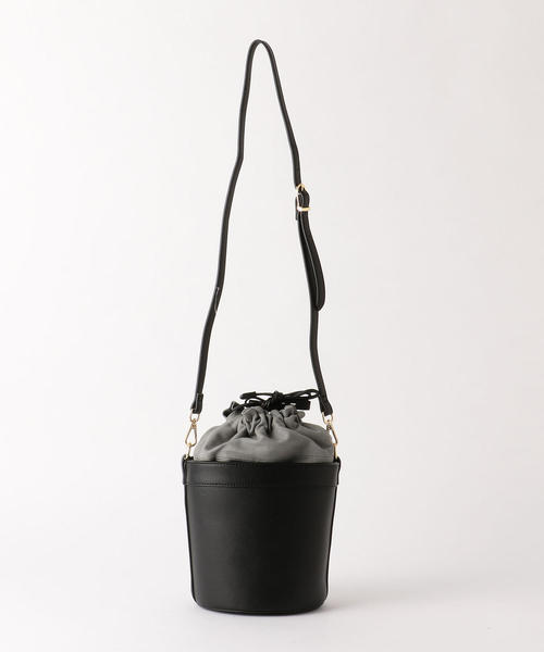 BEAUTY&YOUTH UNITED ARROWS（ビューティーアンドユースユナイテッドアローズ）の「BY フェイクレザー メッシュボトルバッグ -3WAY- о（ショルダーバッグ・レディース・ブラック/ブラウン・FREE）」の9枚目の写真