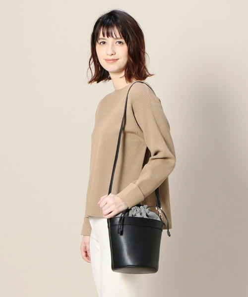 BEAUTY&YOUTH UNITED ARROWS（ビューティーアンドユースユナイテッドアローズ）の「BY フェイクレザー メッシュボトルバッグ -3WAY- о（ショルダーバッグ・レディース・ブラック/ブラウン・FREE）」の14枚目の写真