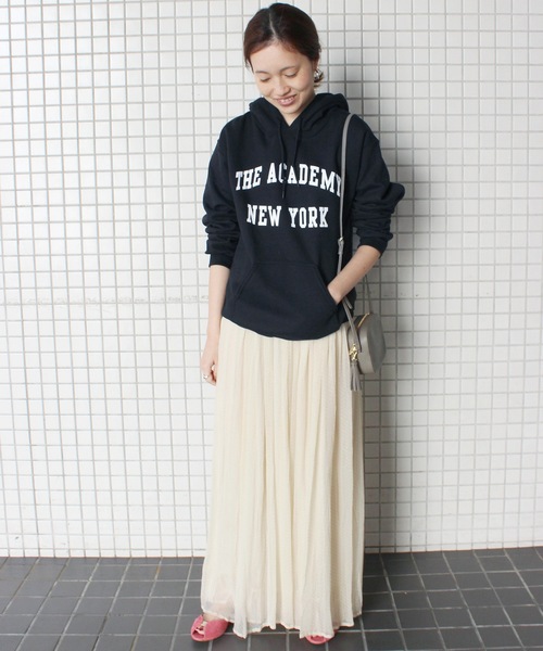 SLOBE IENA(スローブイエナ)の「The Academy New York パーカー◆(パーカー・レディース・ブラック/グレー系その他/レッド・FREE)」の20枚目の写真