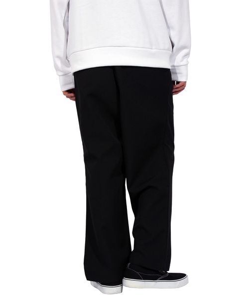 ８(eight)（エイト）の「ストライプ ワイドパンツ スラックス （スラックス・メンズ・ブラック/ネイビー/ストライプ・LARGE/MEDIUM）」の8枚目の写真