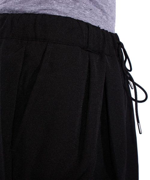 ８(eight)（エイト）の「ストライプ ワイドパンツ スラックス （スラックス・メンズ・ブラック/ネイビー/ストライプ・LARGE/MEDIUM）」の11枚目の写真