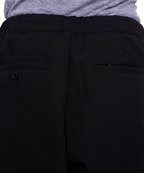 ８(eight)（エイト）の「ストライプ ワイドパンツ スラックス （スラックス・メンズ・ブラック/ネイビー/ストライプ・LARGE/MEDIUM）」の14枚目の写真
