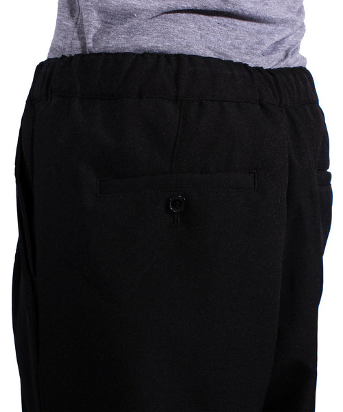 ８(eight)（エイト）の「ストライプ ワイドパンツ スラックス （スラックス・メンズ・ブラック/ネイビー/ストライプ・LARGE/MEDIUM）」の16枚目の写真