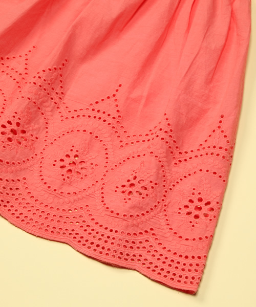 BEAMS LIGHTS Women's（ビームスライツ ウィメンズ）の「BEAMS LIGHTS / カットワークレース チュニック（チュニック・レディース・ホワイト/ブラック/ピンク・ONE SIZE）」の6枚目の写真